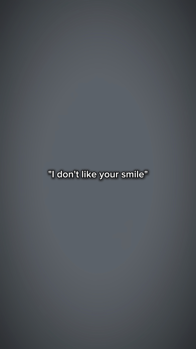 Meu sorriso?