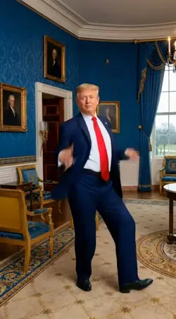 dancing trumps