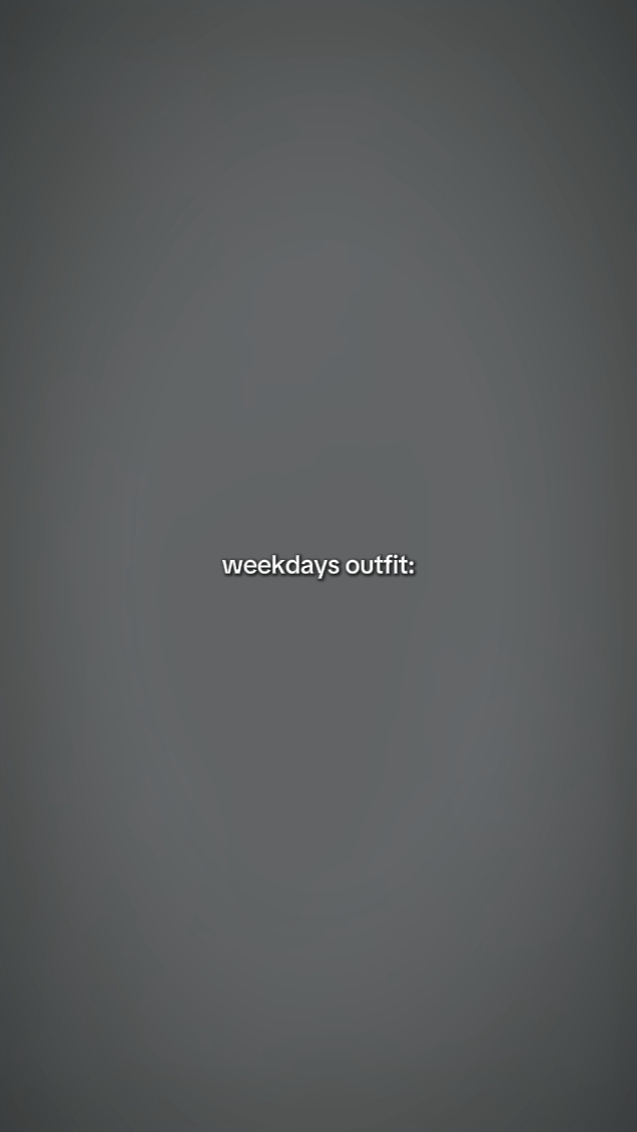 WeekDysWeekEndOutfit