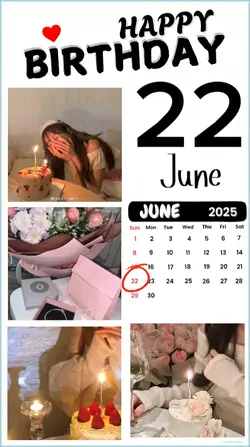 birthday 22 June