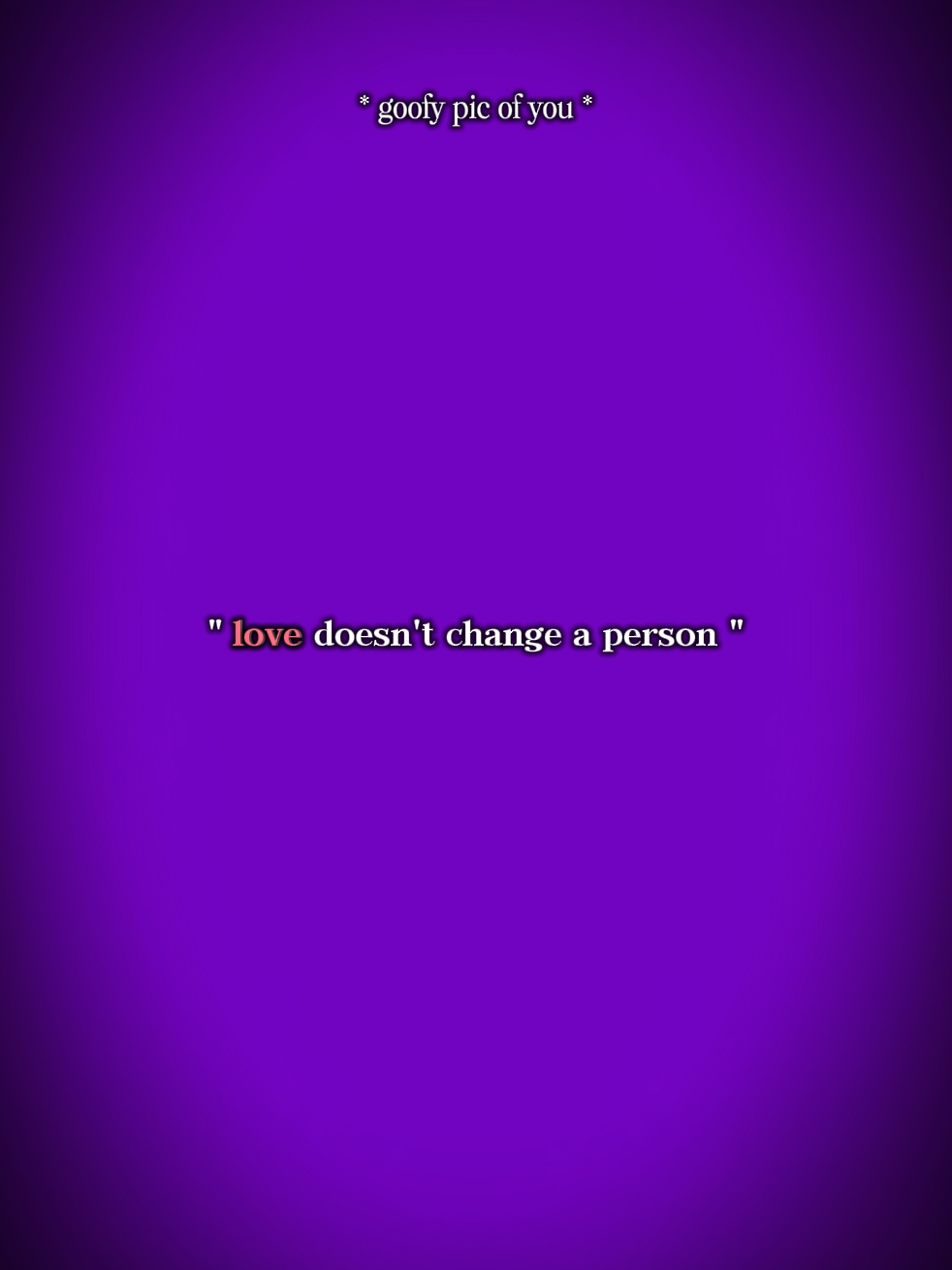 love change