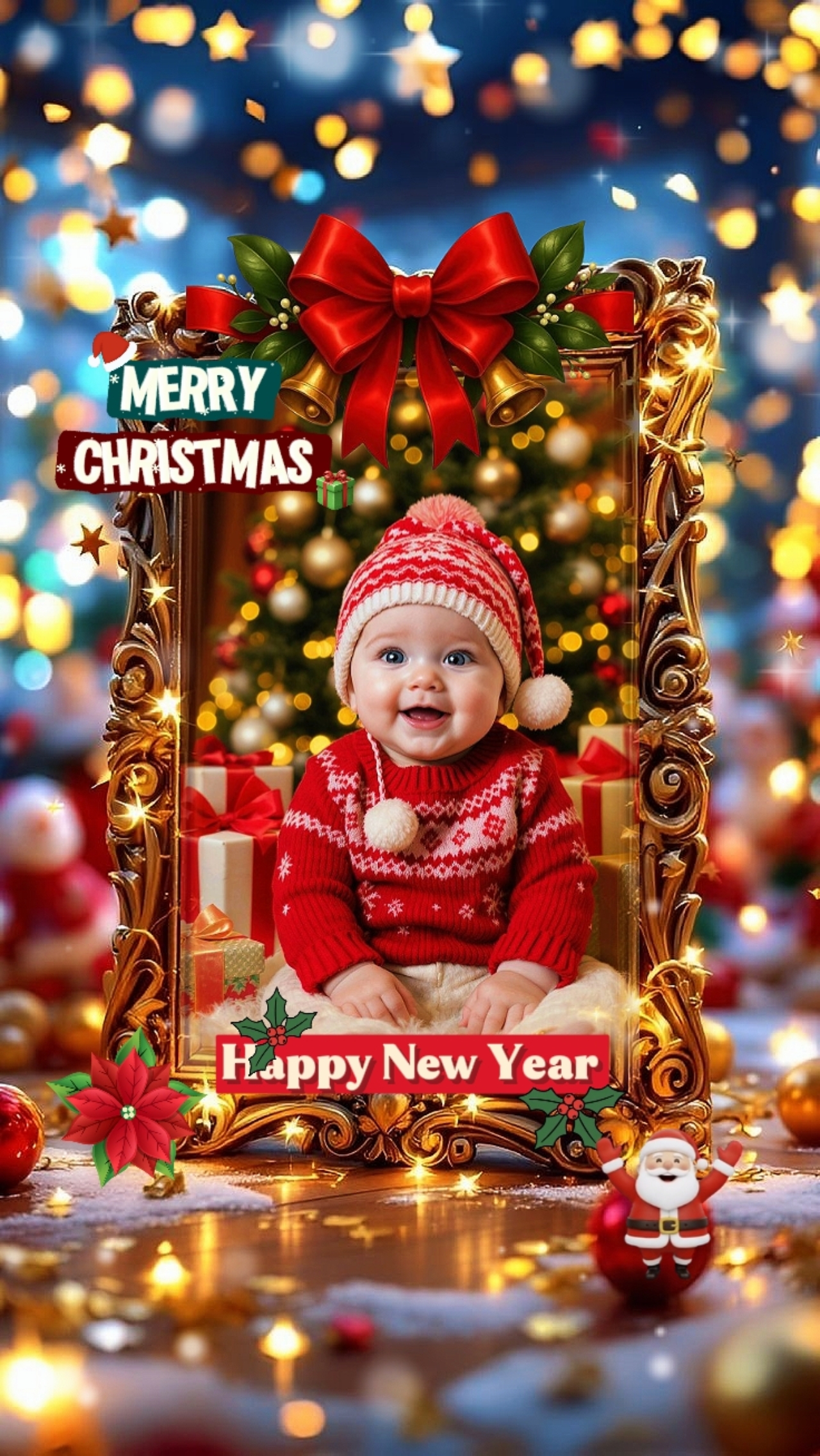 Weihnachten Baby 