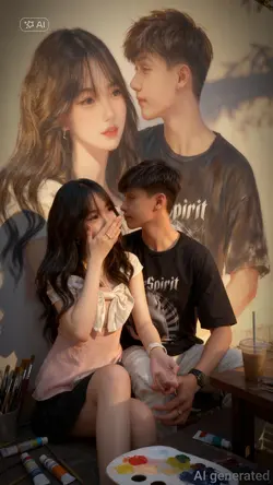 tranh AI cho cặp đôi