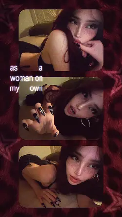 as a woman on my own