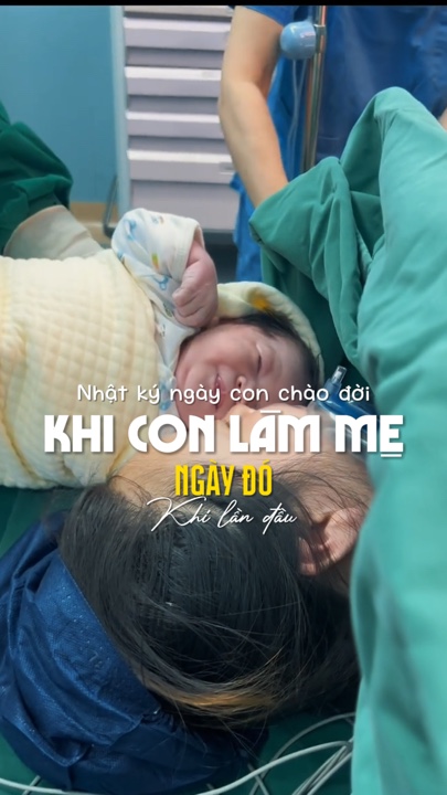 Khi con làm mẹ 