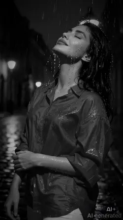 dışarda yağmur var 