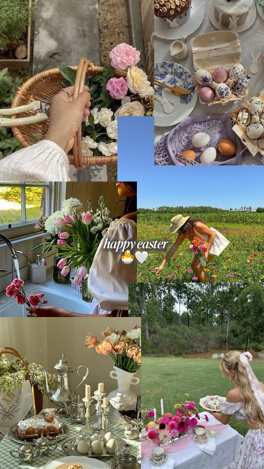 easter collage