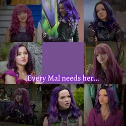 Mal and Evie💜💙