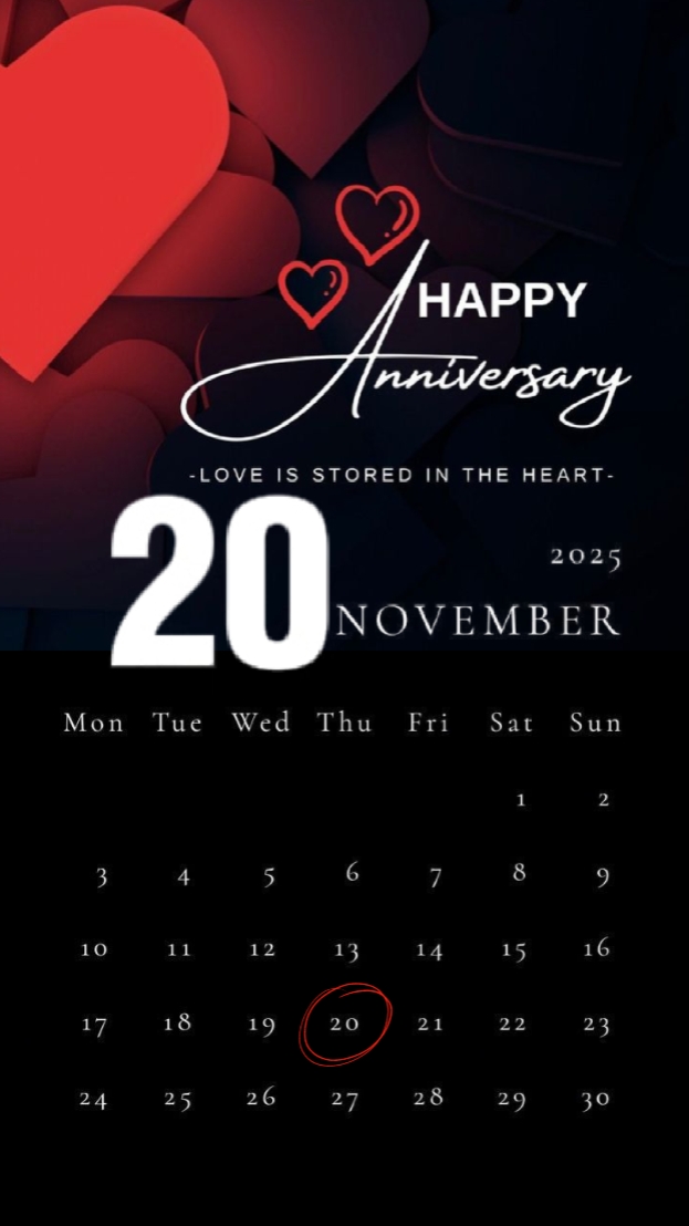 Anniv 20 Kasım 2025