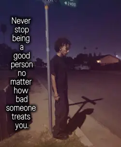 never stop being 