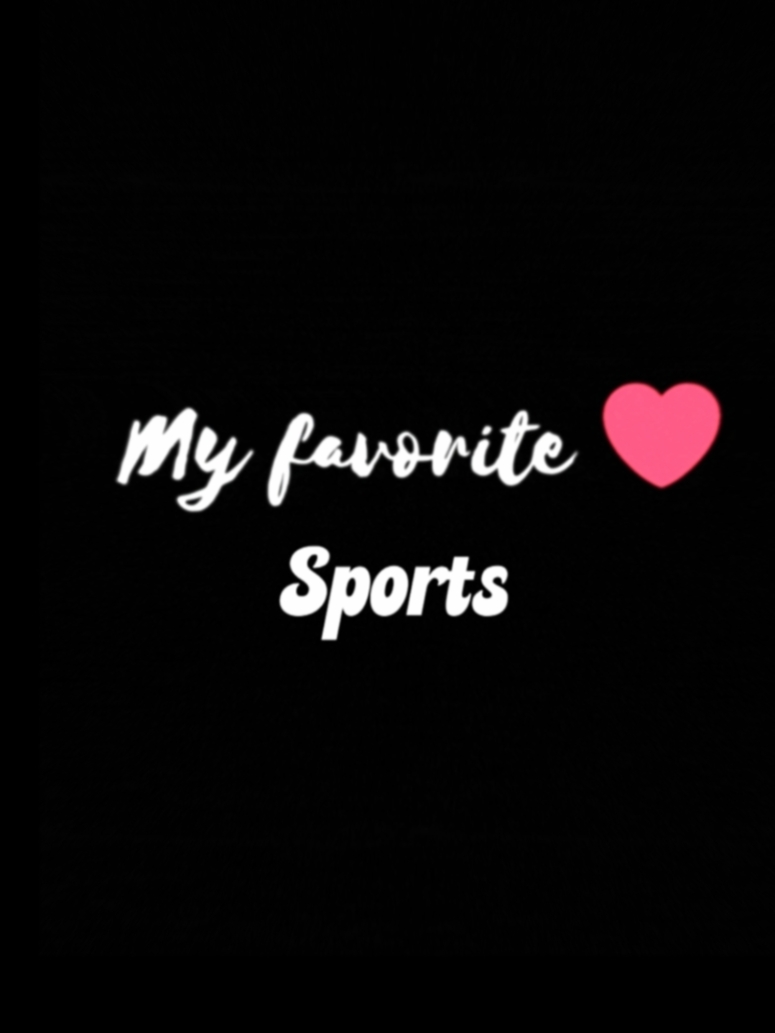 My sports