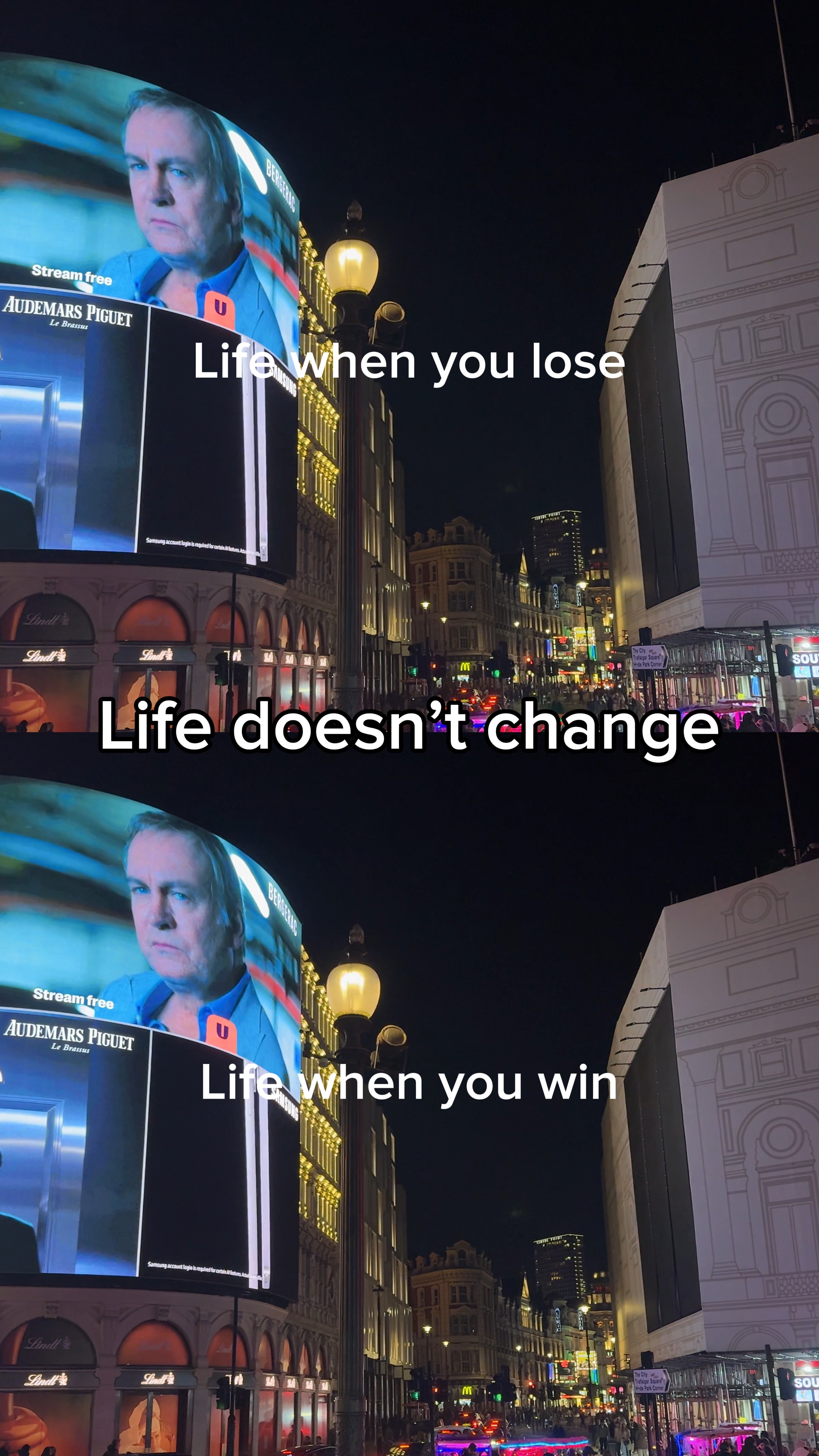 La vie ne change pas