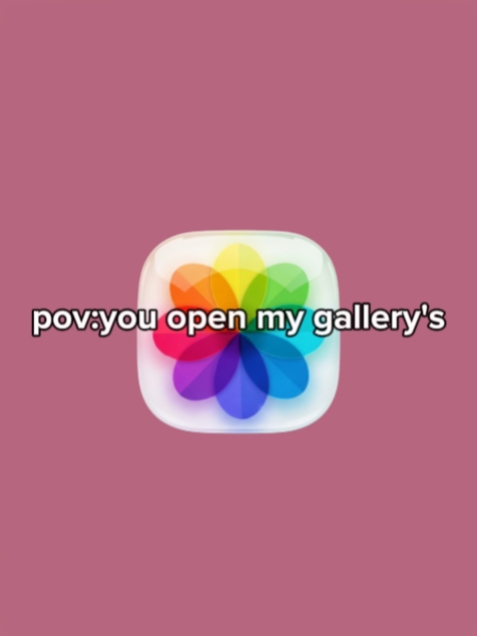 * tu ouvres ma galerie *