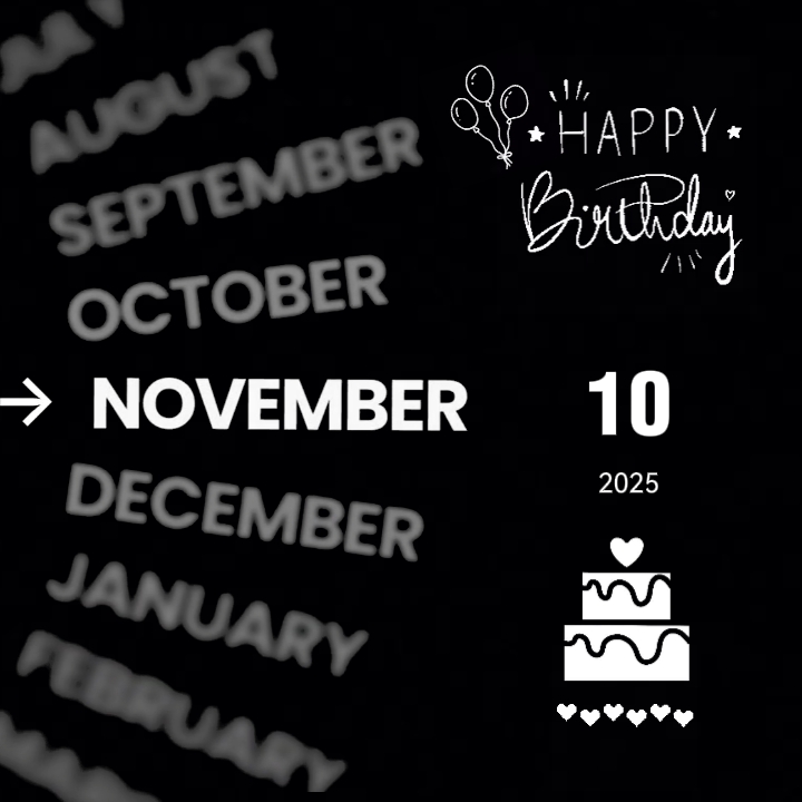 Aniversário 10 de novembro