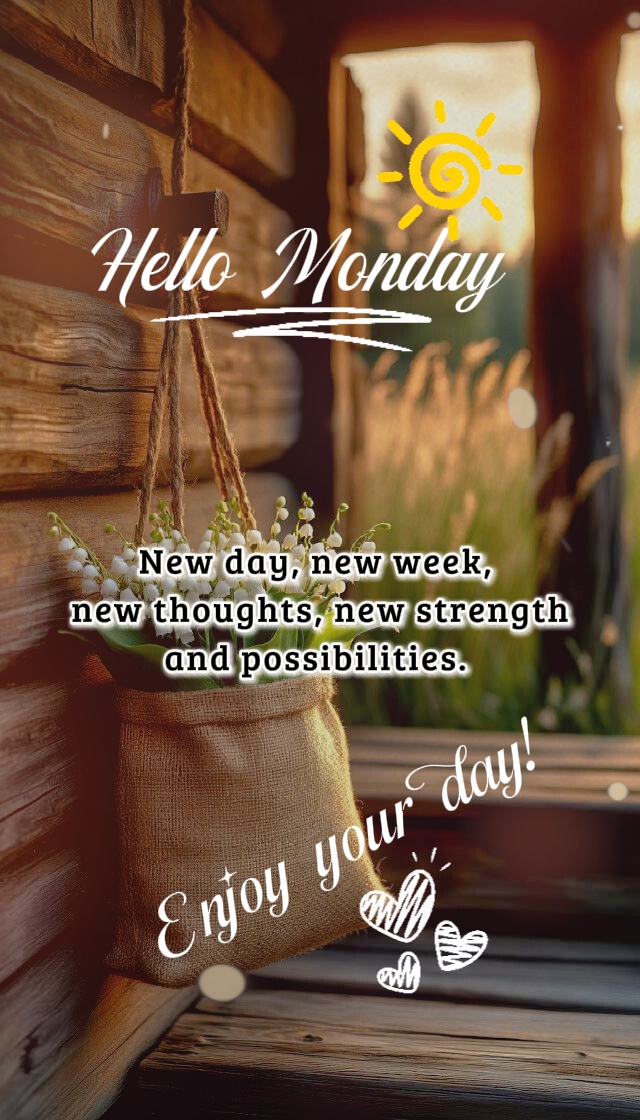 hello Monday
