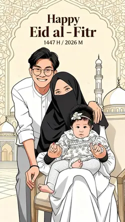 Kartun Idulfitri 