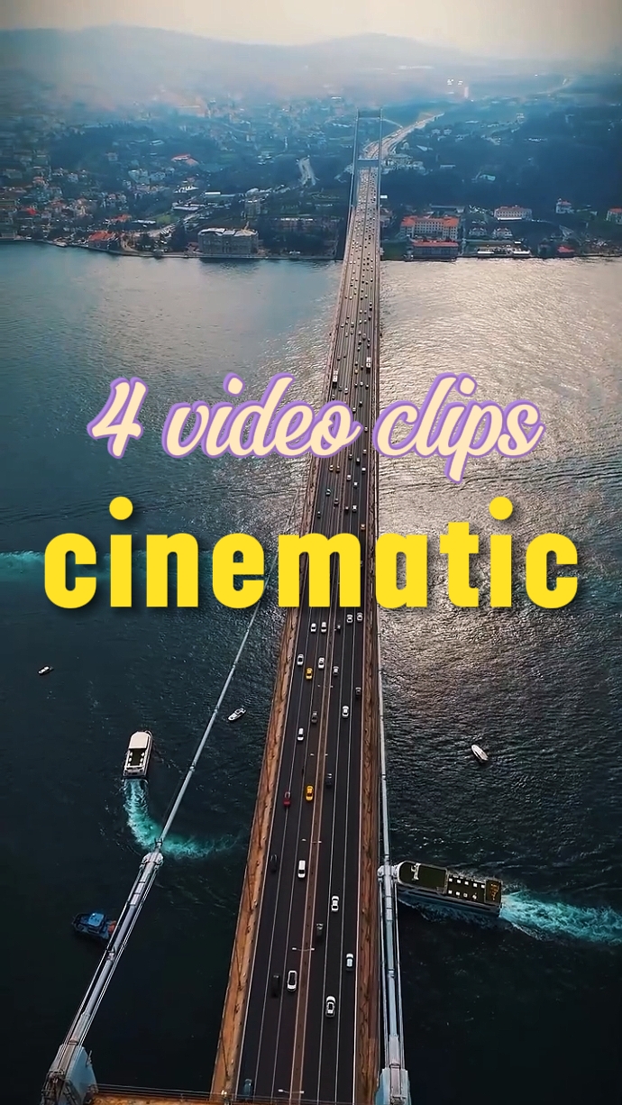 4 clips cinematográficos