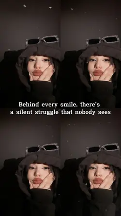 Behind my smile