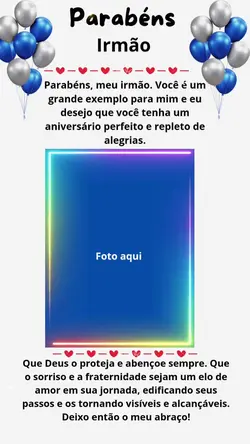 parabéns irmão 