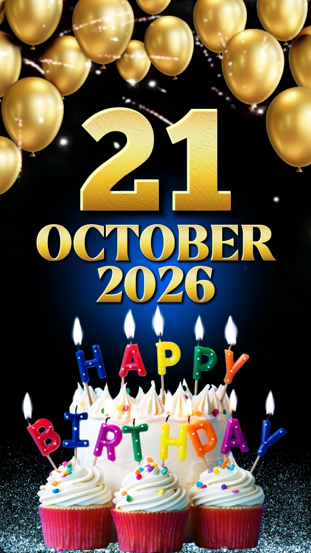 Hbd 21 OCTOBRE 2026 