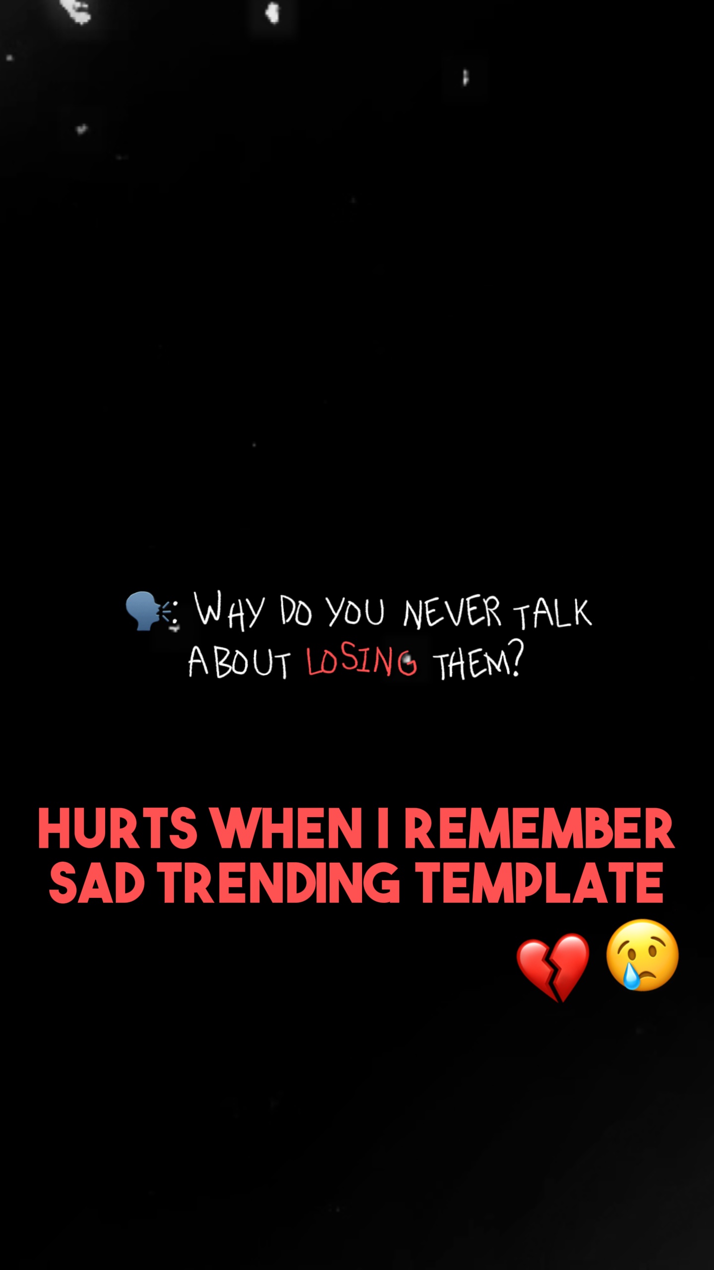 Sad trending temp❤️