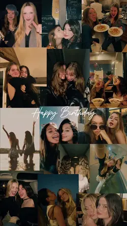 Birthday collage
