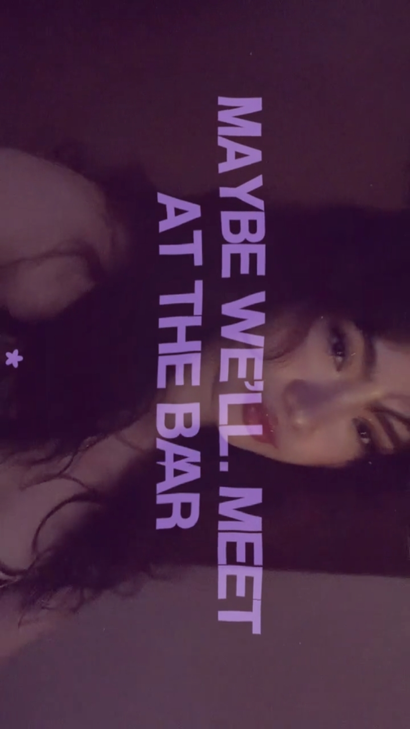 maybe we'll meet at 