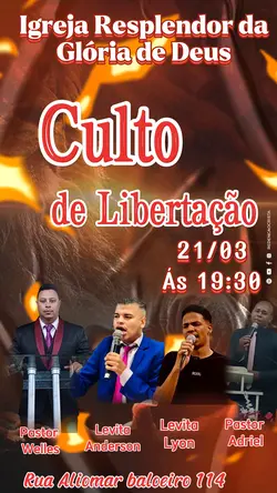 Cartaz Culto