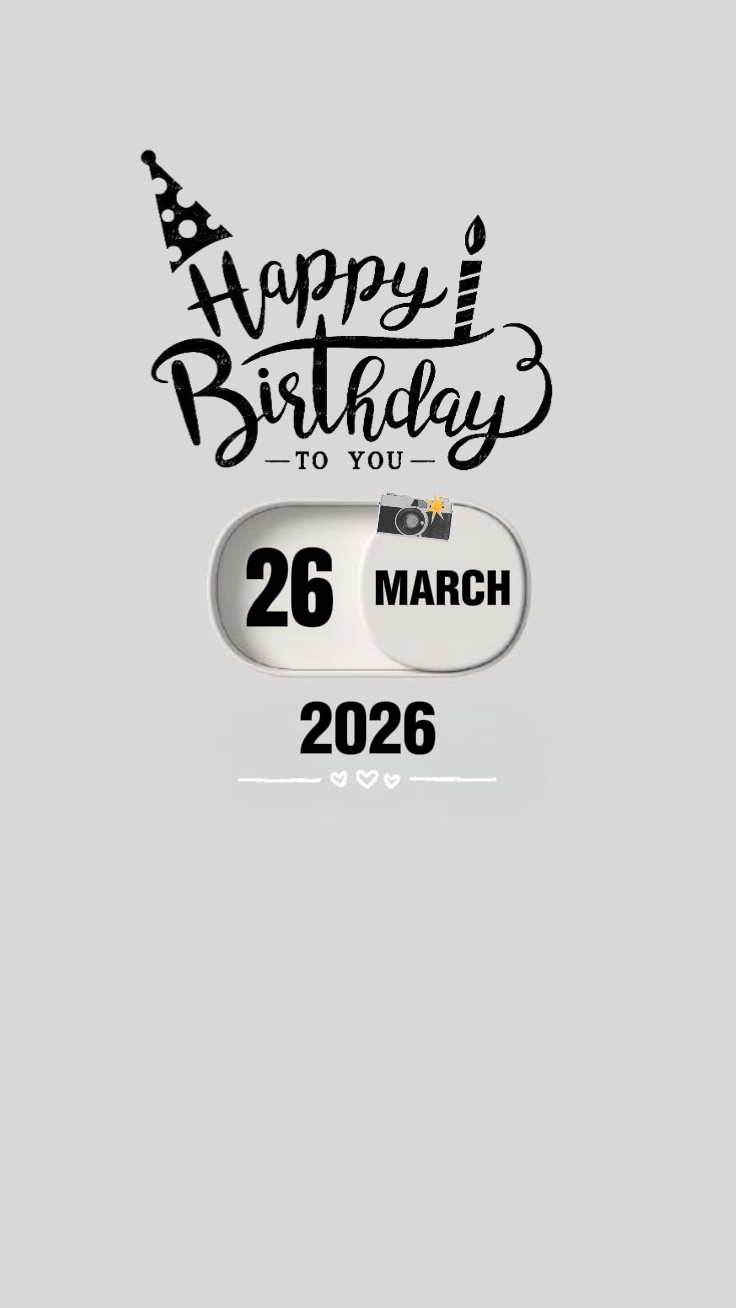 ANIVERSÁRIO DE 26 DE MARÇO 