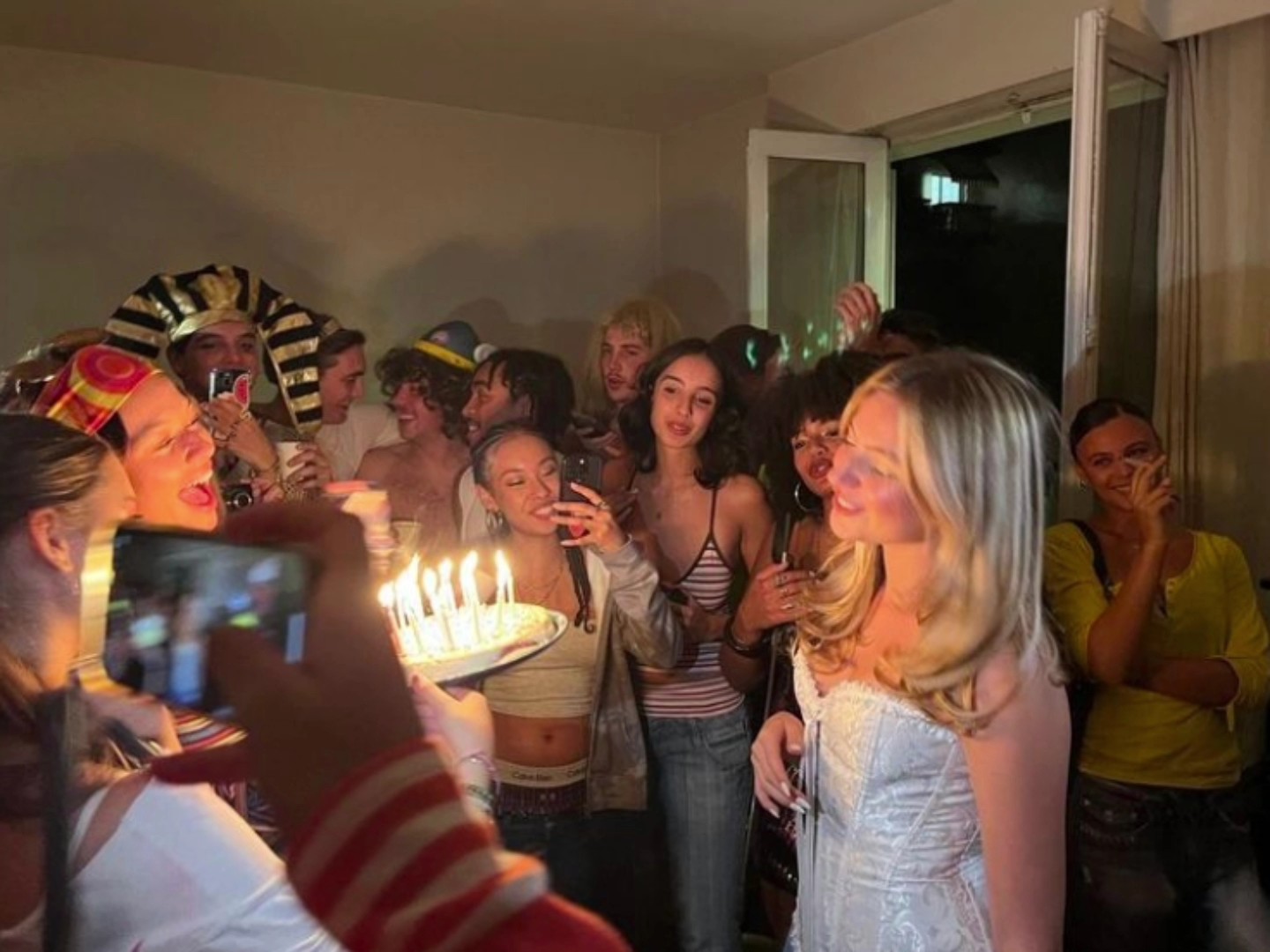 Momento da colagem