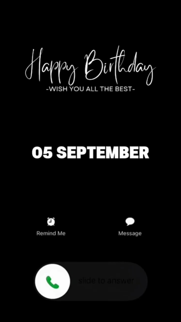 05 SEPTEMBER BDAY