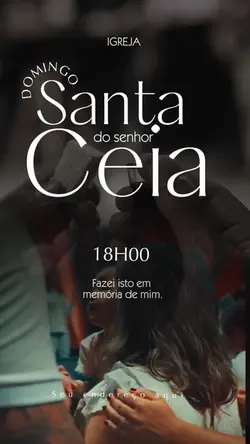 Santa ceia do senhor