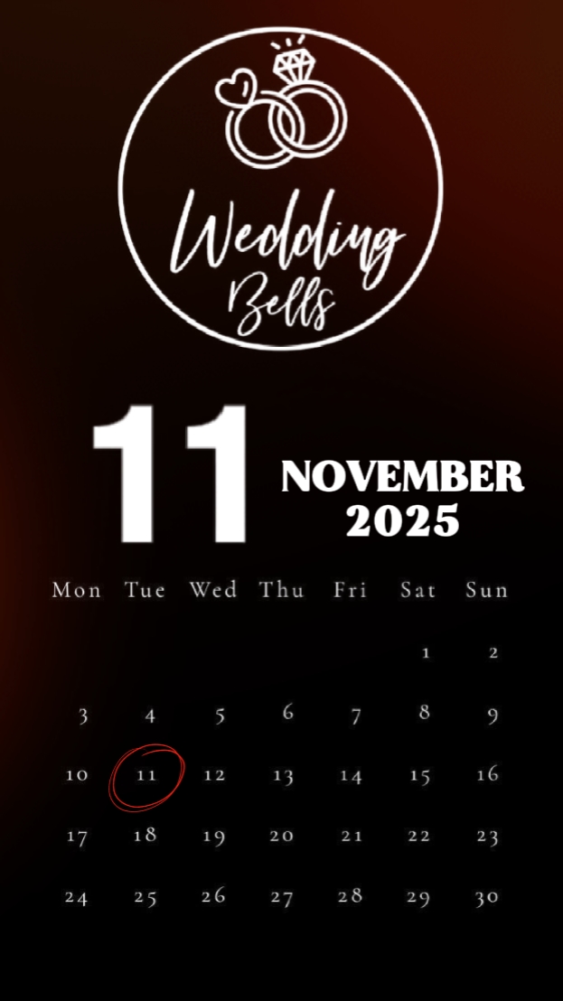 WEDDING 11 NOVEMBER