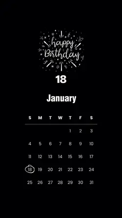 Hbd 18 January 2026 