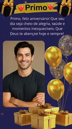 Aniversário primo 