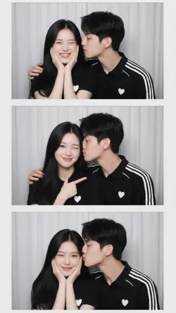 ai polaroid couple