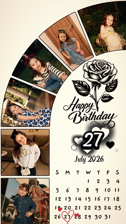 HBD 27 Juli 2026