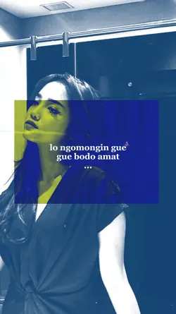 gue bodo amat