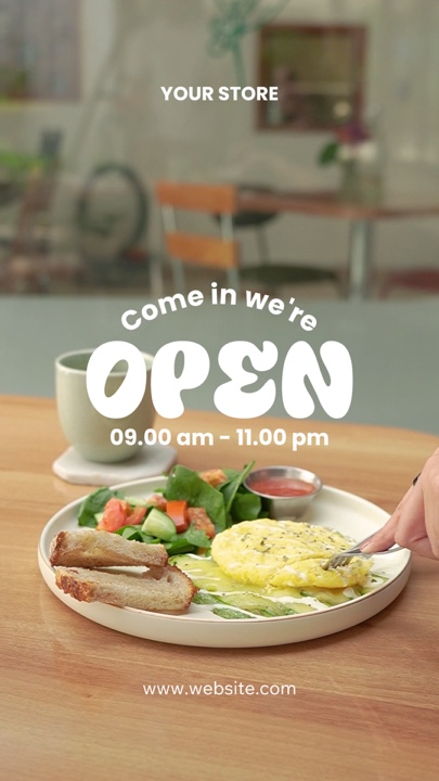 We Are Open