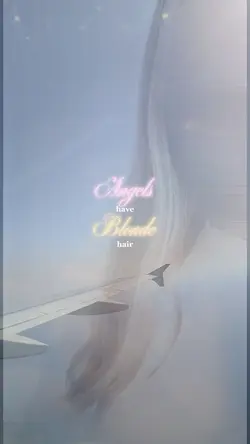 Angels//blonde hair