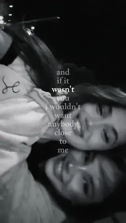 and if it wasn't you