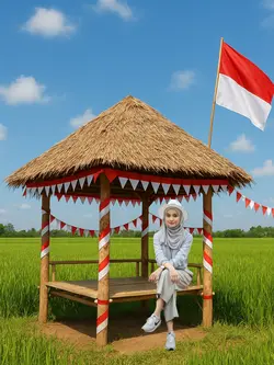 Memeriahkan hut ri