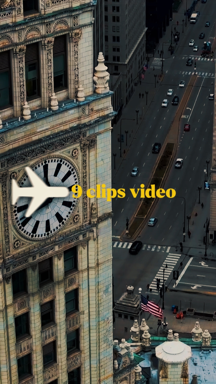 9 clips vidéo