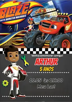 Convite Blaze