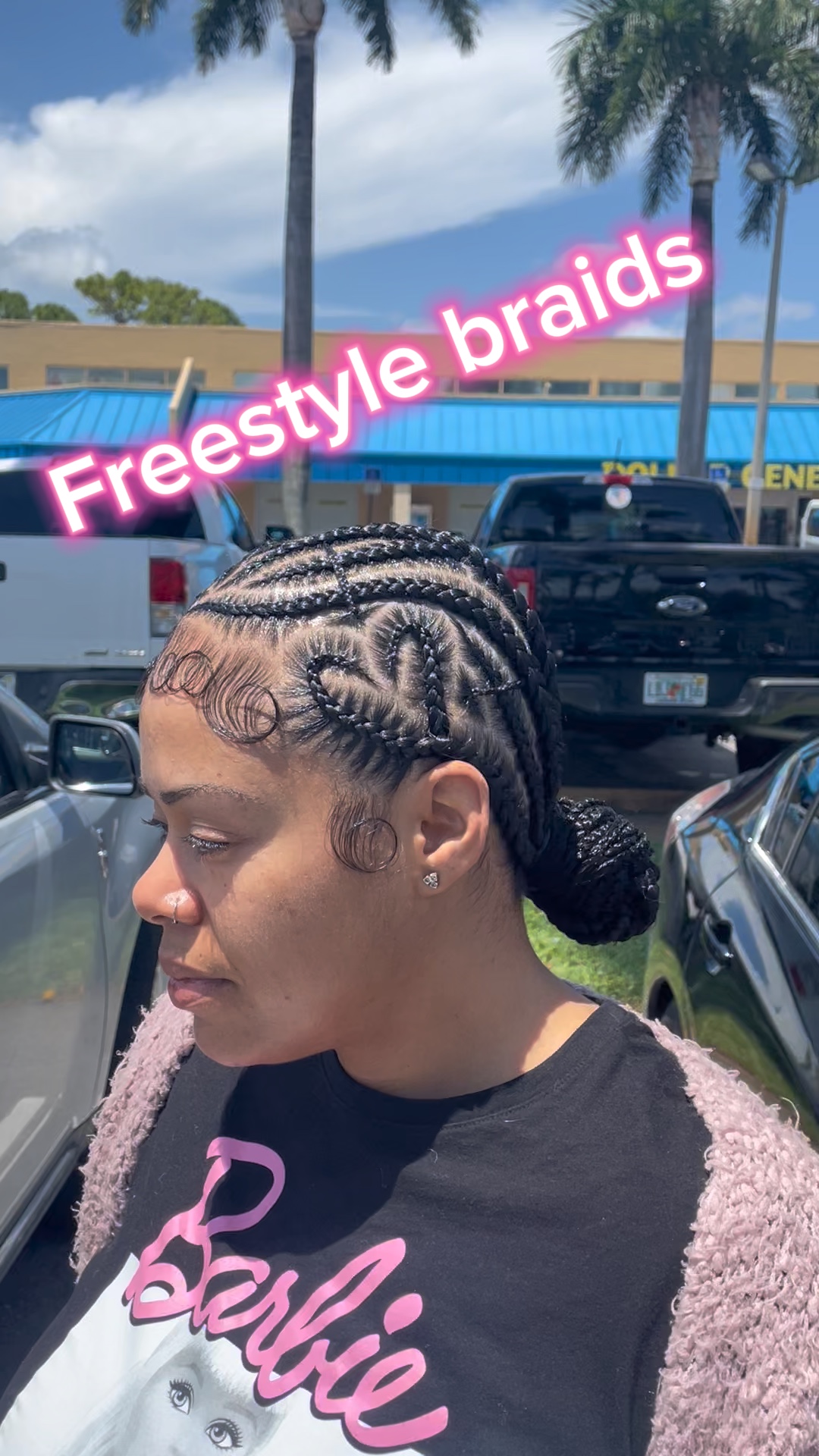 Trenzas de estilo libre 
