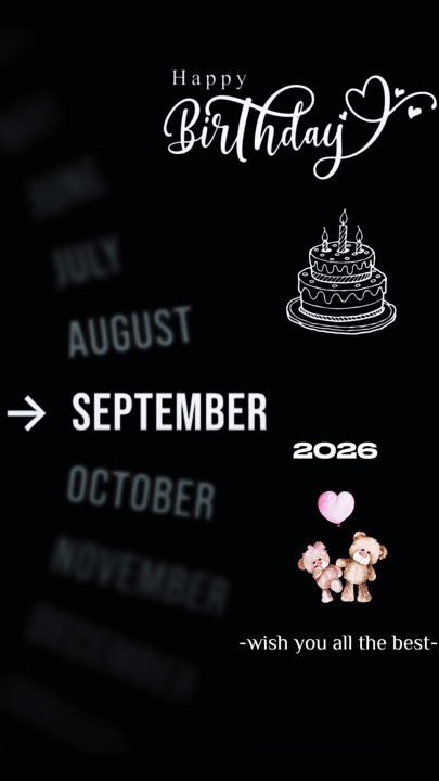 Happy birthday 