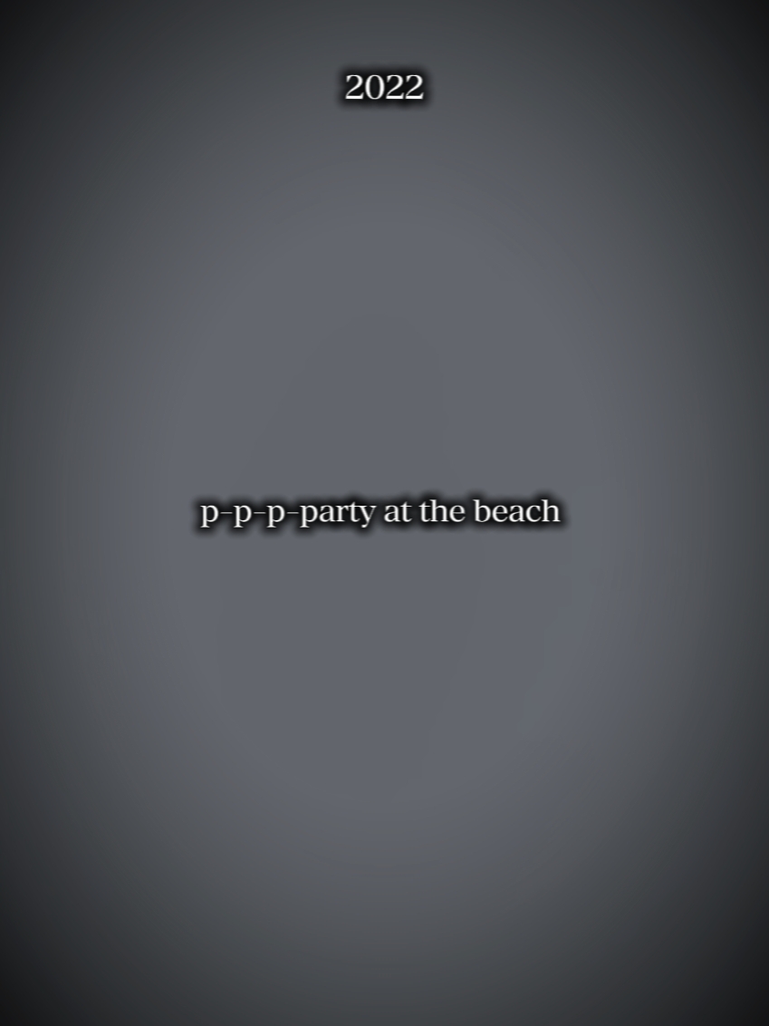 Fiesta en la playa 