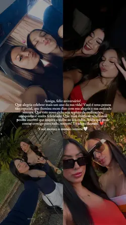 aniversário amiga