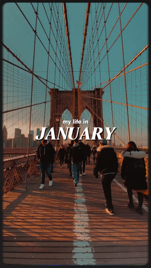 my life in january