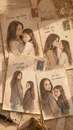 Postcards to Mom